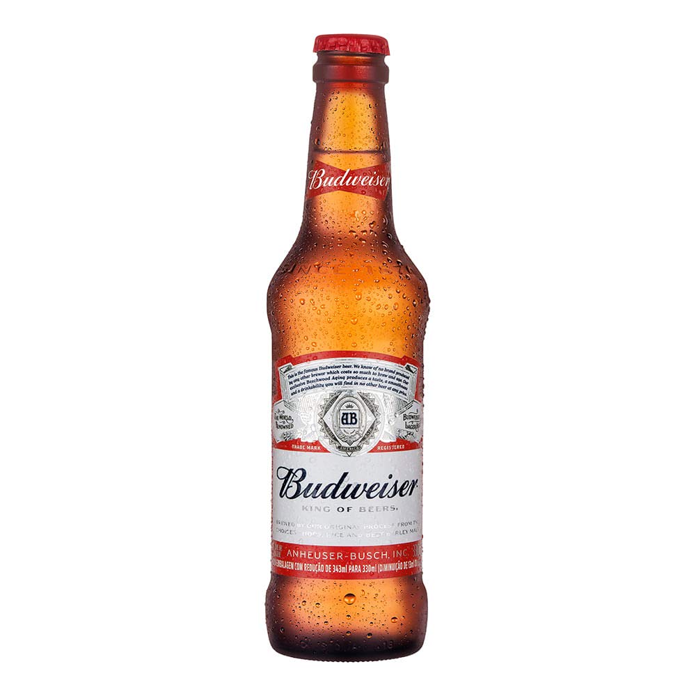 Cerveja Budweiser, American Lager, 330ml, Long Neck