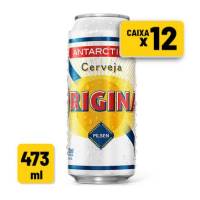Cerveja Antarctica Latão Original 473ml (Pack com 12)